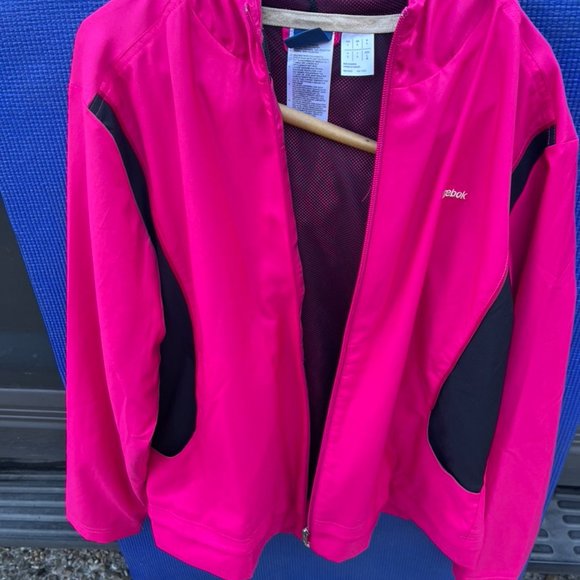 Reebok Hoodie Athletic Jacket Reebok Sports Jacket - Picture 2 of 15